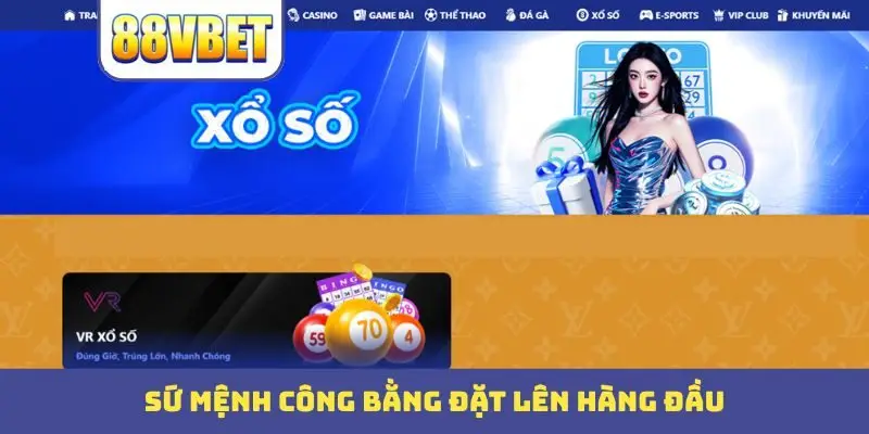 su menh cong bang dat len hang dau Sứ mệnh công bằng đặt lên hàng đầu